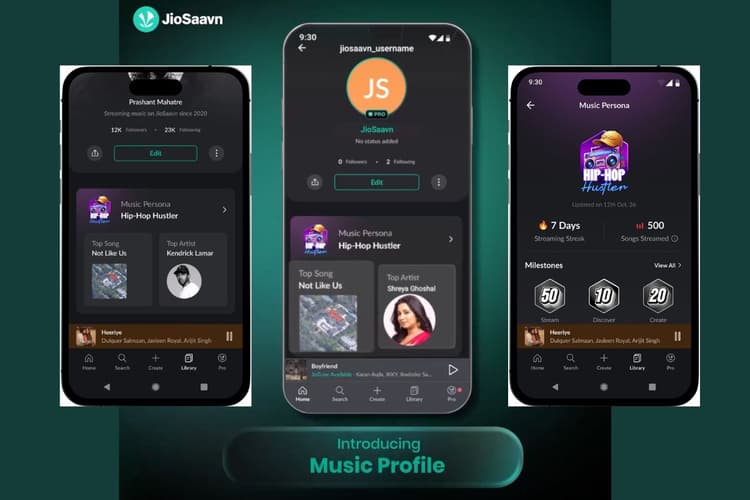 JioSaavn का नया फीचर लॉन्च, अब आपकी म्यूजिक पसंद बनेगी डिजिटल पहचान, मिलेगा खास 'म्यूजिक पर्सोना'