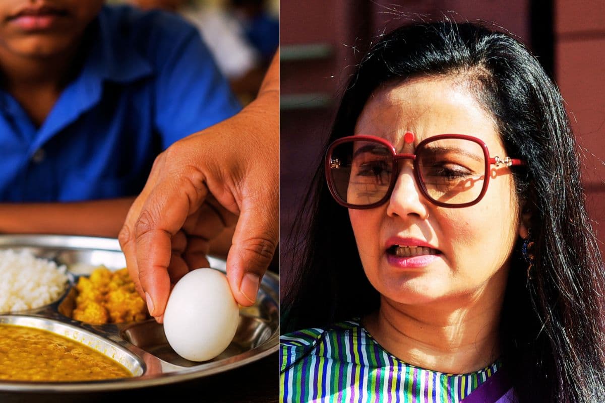 बंगालियों को पता भी है राजमा क्या होता है? मिड-डे मील से अंडा हटाने पर भड़कीं महुआ मोईत्रा
