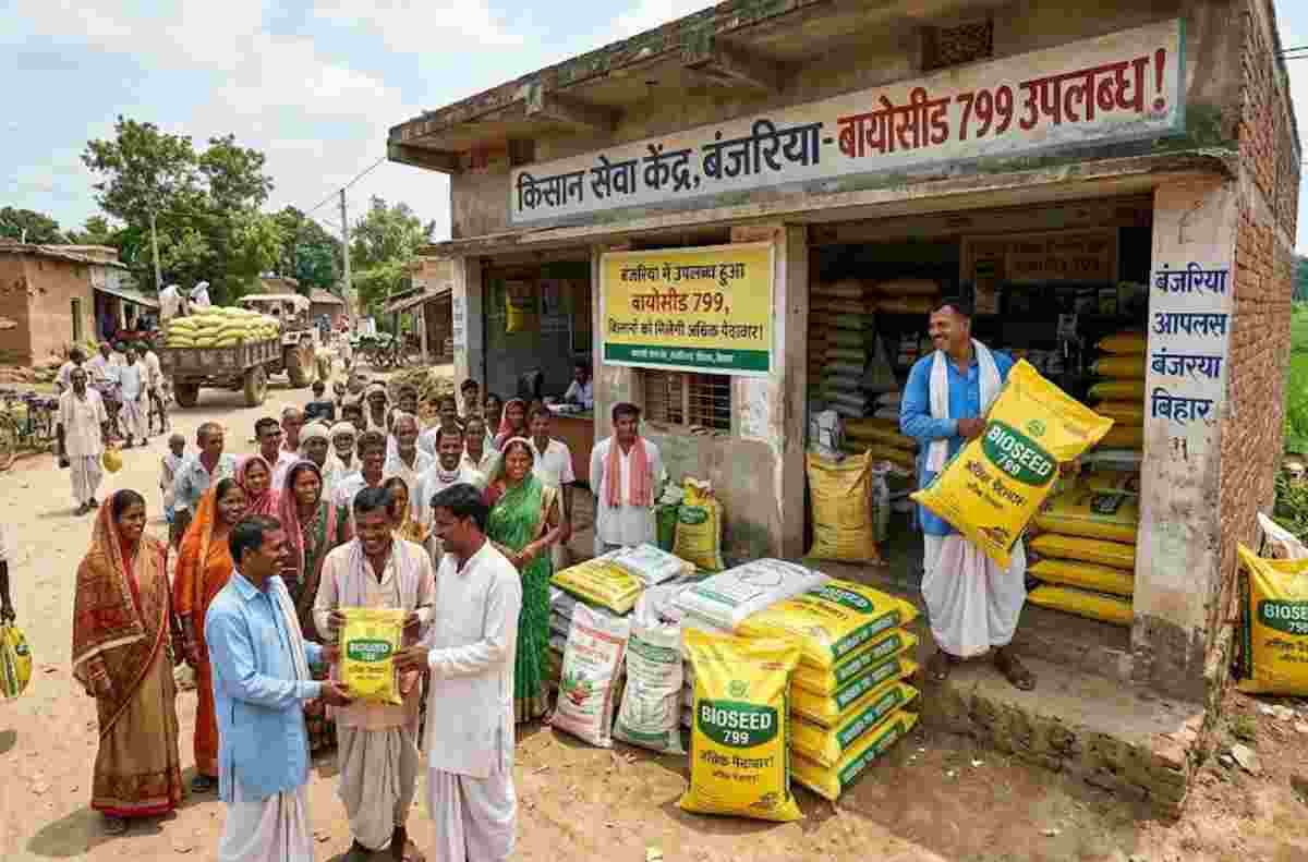 Motihari News bioseed-799-paddy-seed-available-at-banjaria-e-kisan-bhawan-farmers-benefit Motihari News bioseed-799-paddy-seed-available-at-banjaria-e-kisan-bhawan-farmers-benefit