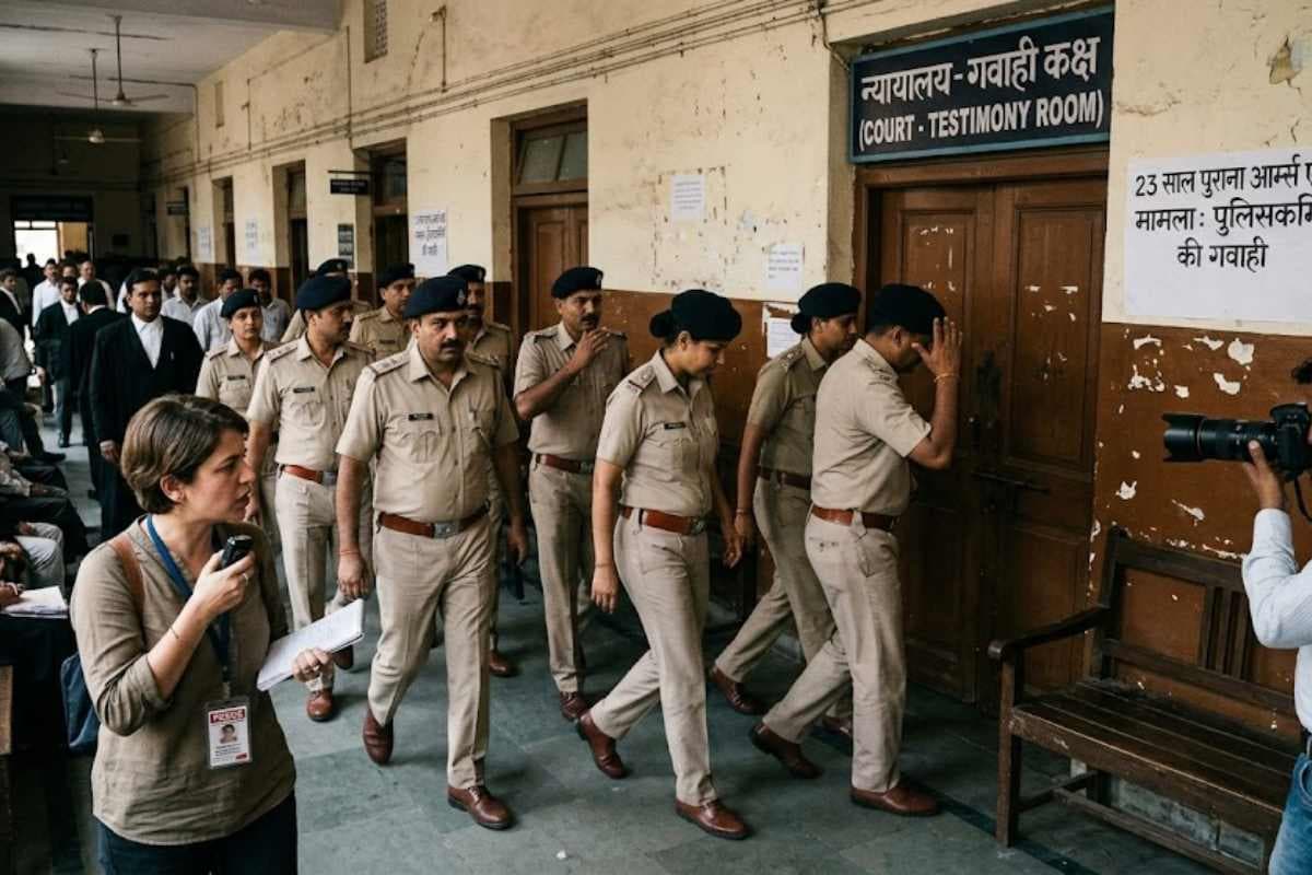 मुजफ्फरपुर: अनोखा मामला, 23 साल पुराने आर्म्स एक्ट में गवाही देने से भाग रहे 9 पुलिसकर्मी