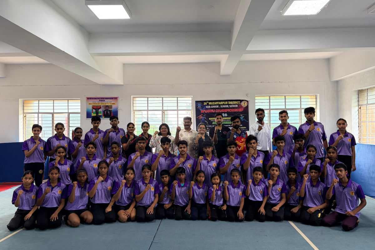 मुजफ्फरपुर: राज्य स्तरीय वुशू प्रतियोगिता के लिए टीम घोषित, 45 खिलाड़ियों का हुआ चयन