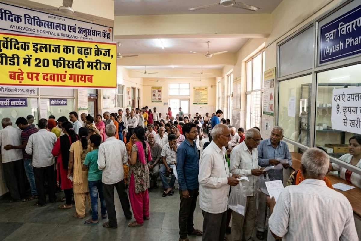 मुजफ्फरपुर: आयुर्वेदिक इलाज का बढ़ा क्रेज, ओपीडी में 20 फीसदी मरीज बढ़े पर दवाएं गायब