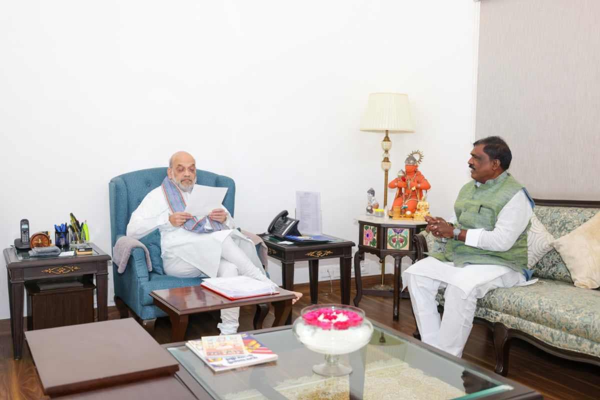 मुजफ्फरपुर: अमित शाह से मिले पर्यटन मंत्री केदार गुप्ता, हेरिटेज टूरिज्म को बढ़ावा देने पर चर्चा