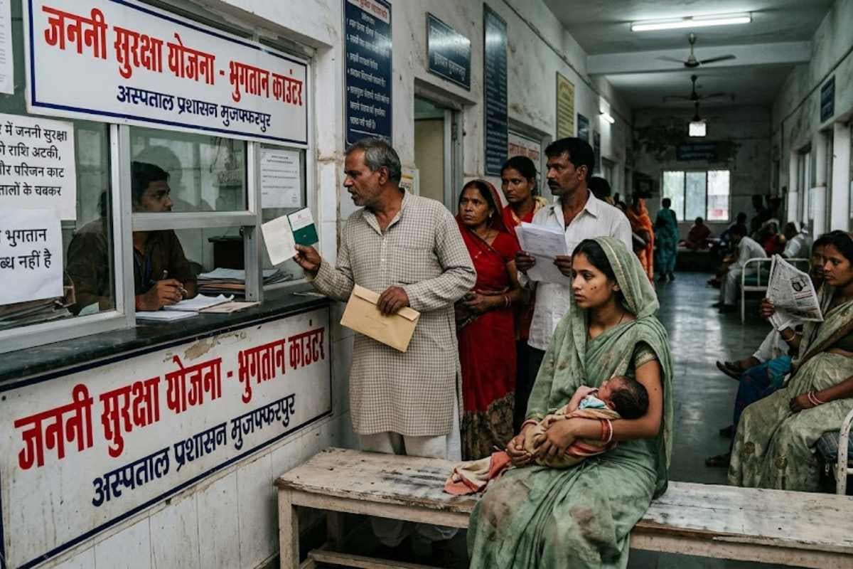 मुजफ्फरपुर: जननी सुरक्षा योजना की राशि अटकी, प्रसूताएं और परिजन काट रहे अस्पतालों के चक्कर