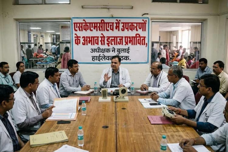 मुजफ्फरपुर: एसकेएमसीएच में उपकरणों के अभाव से इलाज प्रभावित, अधीक्षक ने बुलाई हाईलेवल बैठक