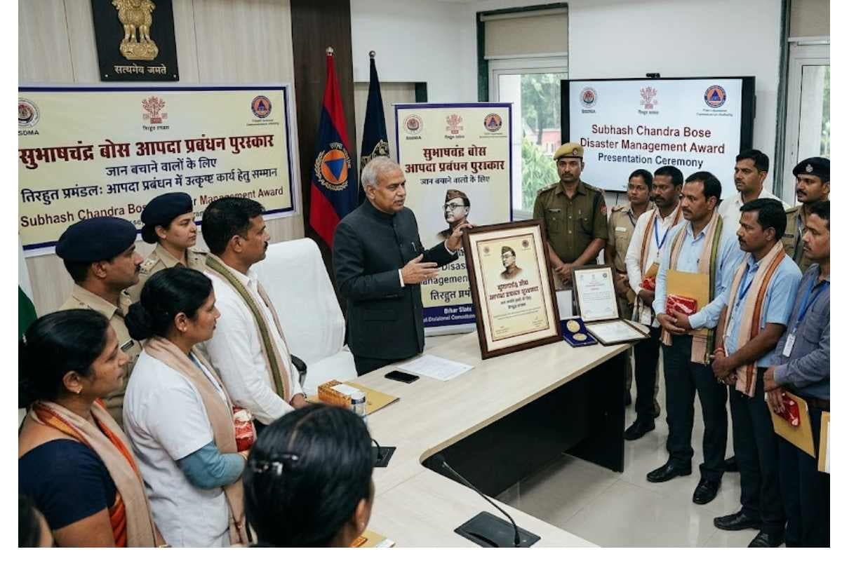 मुजफ्फरपुर: बाढ़ और संकट में मदद करने वालों को राष्ट्रीय सम्मान, गृह मंत्रालय देगा आपदा प्रबंधन पुरस्कार