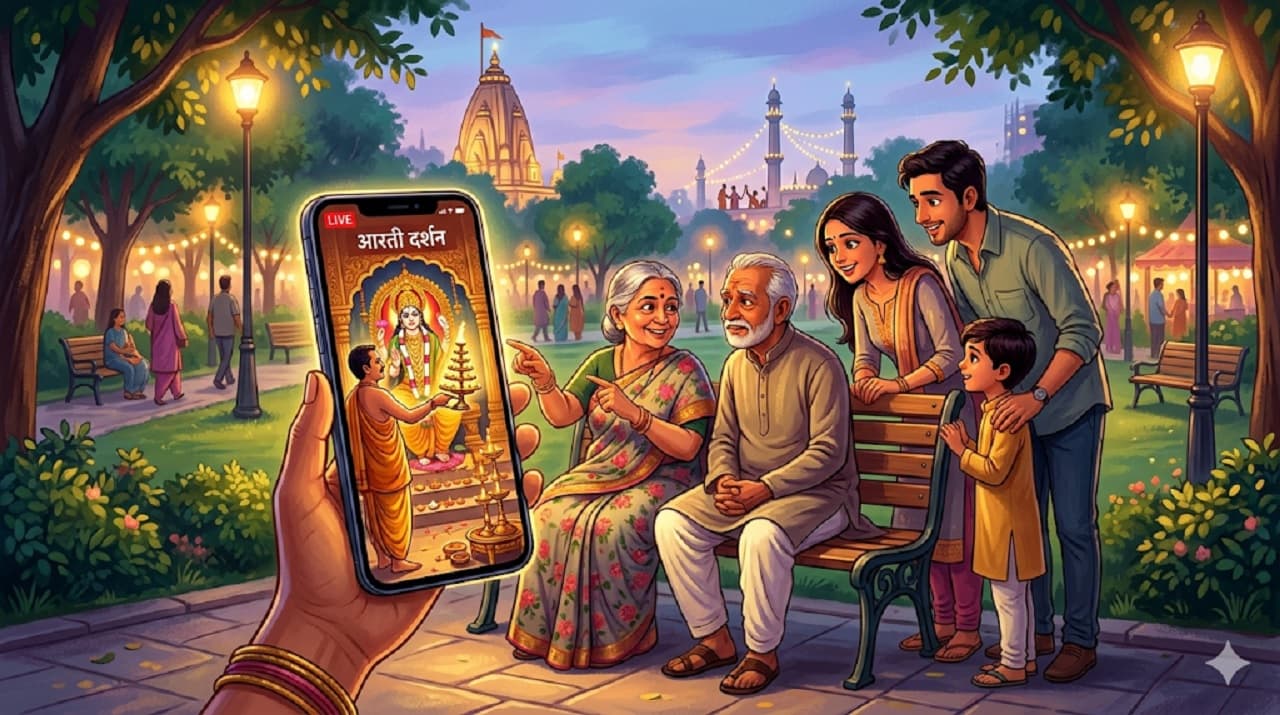 Patna Temples Live: अब मोबाइल पर देखिए पटना हनुमान मंदिर और इस्कॉन की आरती, यहाँ है पूरी जानकारी