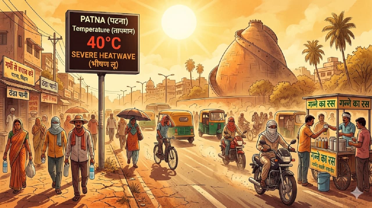 Patna Weather Update: राजधानी में बढ़ेगा गर्मी का सितम, दो दिनों में और चढ़ेगा पारा