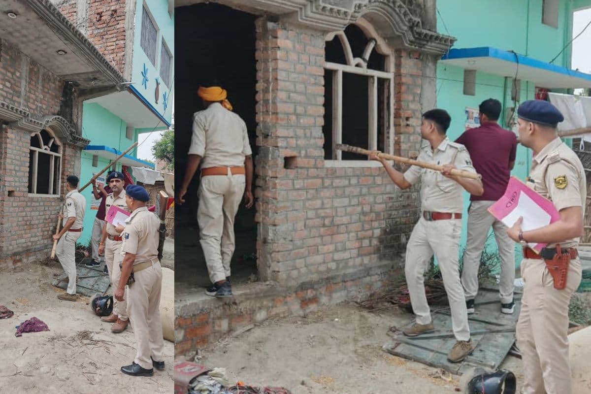 नौतन पुलिस का अपराधियों पर शिकंजा, कहीं छापेमारी तो कहीं कुर्की जब्ती की कार्रवाई से अपराधियों में दहशत