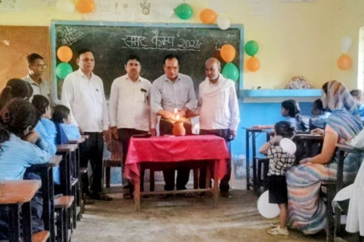 बड़हरिया के 60 स्कूलों में शुरू हुआ समर कैंप, अब खेल खेल में सीखेंगे बच्चे