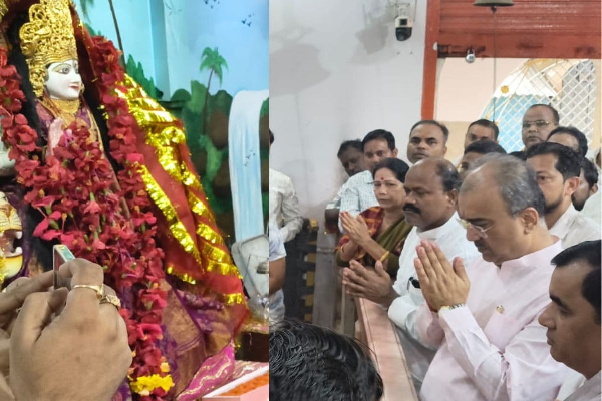 सीवान में मां दुर्गा के दरबार से मंगल पांडेय ने ‘12 साल बेमिसाल’ अभियान का किया आगाज, मोदी सरकार के कार्यकाल को बताया स्वर्णिम दौर