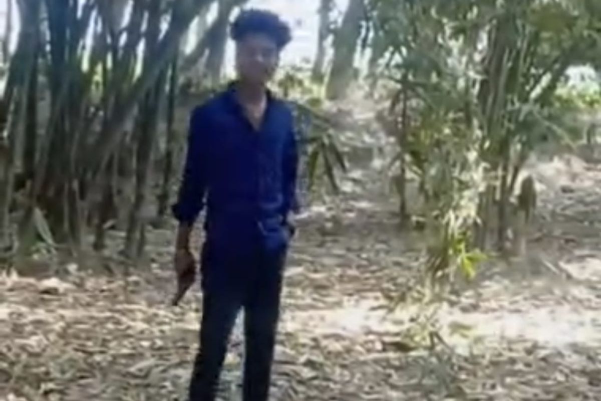 सहरसा में पिस्टल लहराते युवक का वीडियो एक माह से वायरल, कार्रवाई नहीं होने पर उठे सवाल