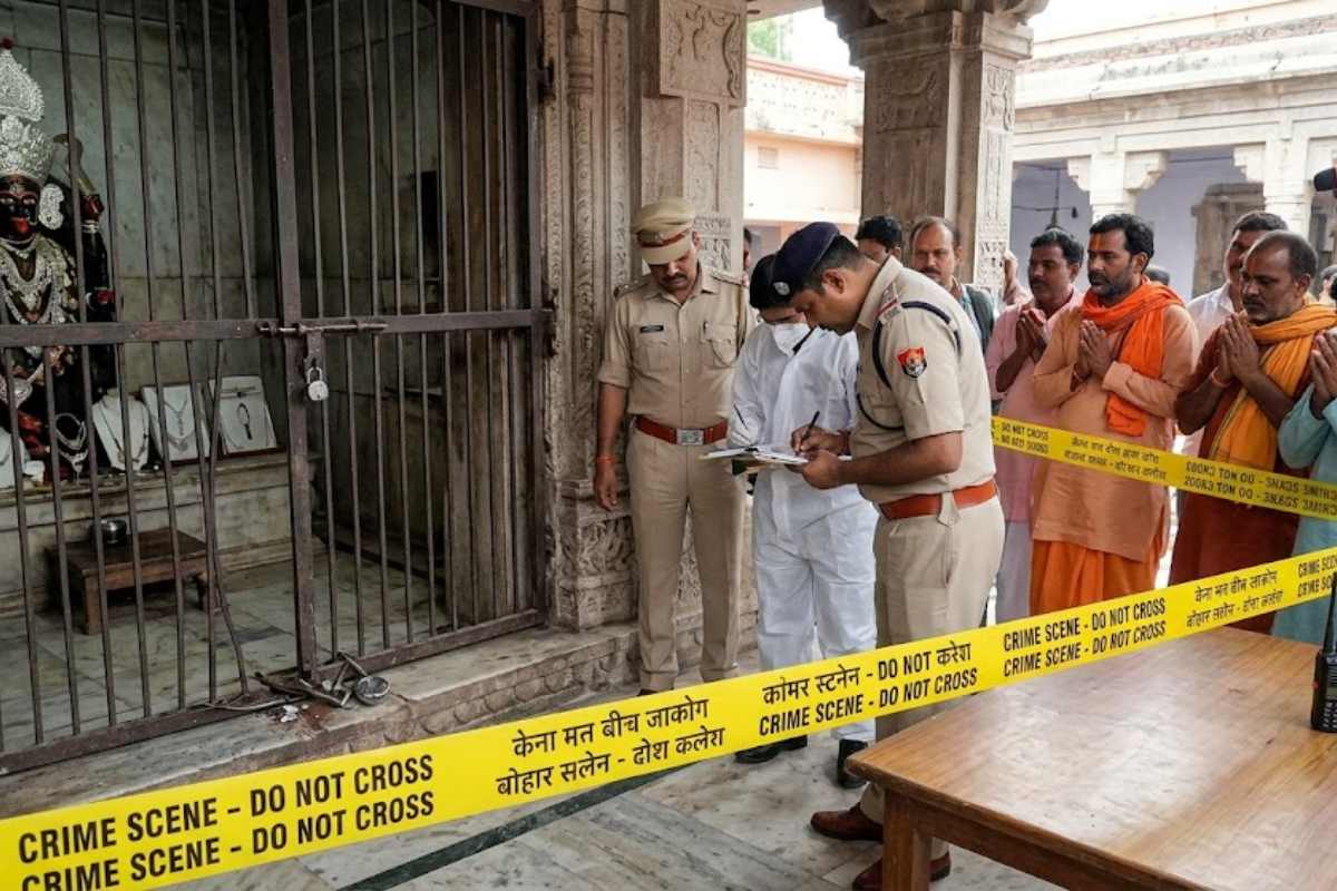 समस्तीपुर: मां काली मंदिर में 10 लाख की बड़ी चोरी, ताला तोड़ गहने और दान पेटी ले उड़े चोर