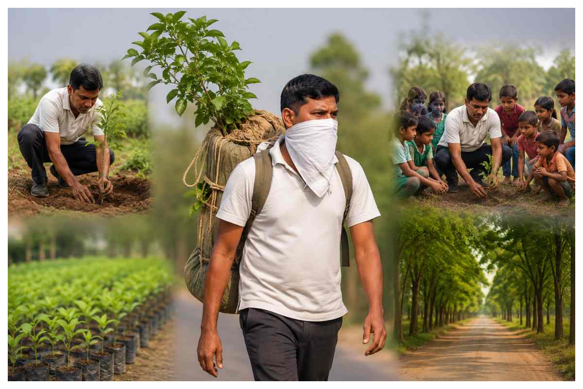 समस्तीपुर: अपमान से नहीं रुका सफर, 7 लाख पौधे लगाकर बना बिहार का पर्यावरण योद्धा
