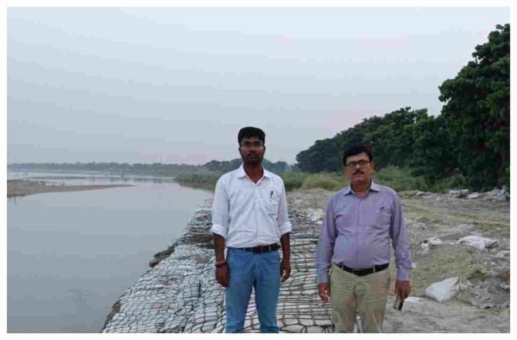 बाढ़ से पहले शिवहर प्रशासन अलर्ट, बागमती तटबंधों का हुआ निरीक्षण