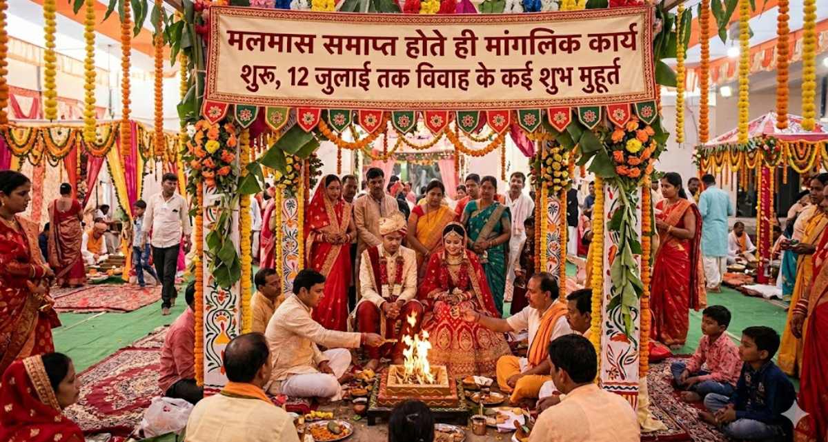 सीतामढ़ी: मलमास समाप्त होते ही मांगलिक कार्य शुरू, 12 जुलाई तक विवाह के कई शुभ मुहूर्त