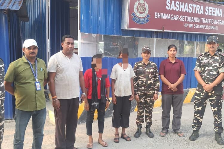 नौकरी का लालच देकर नेपाल से लाई जा रही थी नाबालिग, भीमनगर बॉर्डर पर SSB ने बचाया