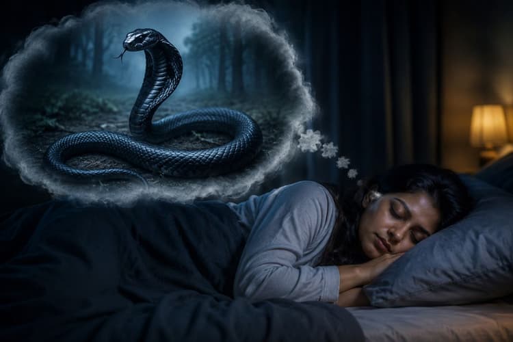 सपने में काला सांप दिख जाए तो हो जाएं सतर्क, आने वाले खतरे का हो सकता है इशारा