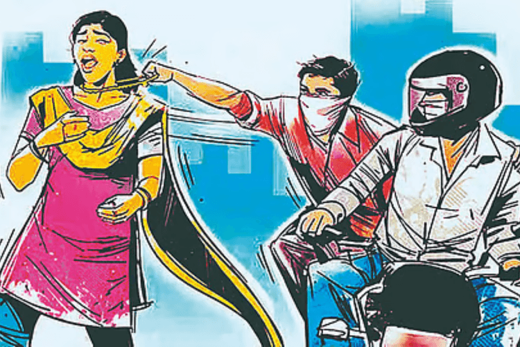 कंकड़बाग में दिनदहाड़े चेन स्नेचिंग, युवती को पिस्टल दिखाकर बदमाश फरार