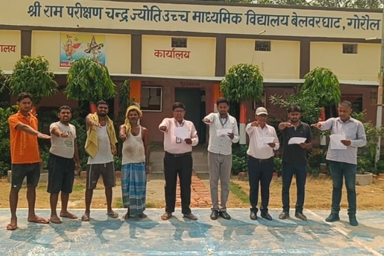 विद्यालय में बाल श्रम के खिलाफ जागरूकता, बच्चों के अधिकारों पर जोर, बाल श्रम के खिलाफ चला अभियान