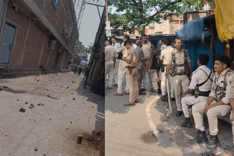 नालंदा में डिग्री कॉलेज की मांग पर बवाल: प्रदर्शनकारियों का पुलिस पर पथराव, कई जवान घायल, 10 से अधिक गिरफ्तार