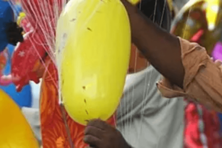 नालंदा में बैलून फुलाने के दौरान श्वास नली में फंसा गुब्बारा, दम घुटने से 6 साल के बच्चे की मौत