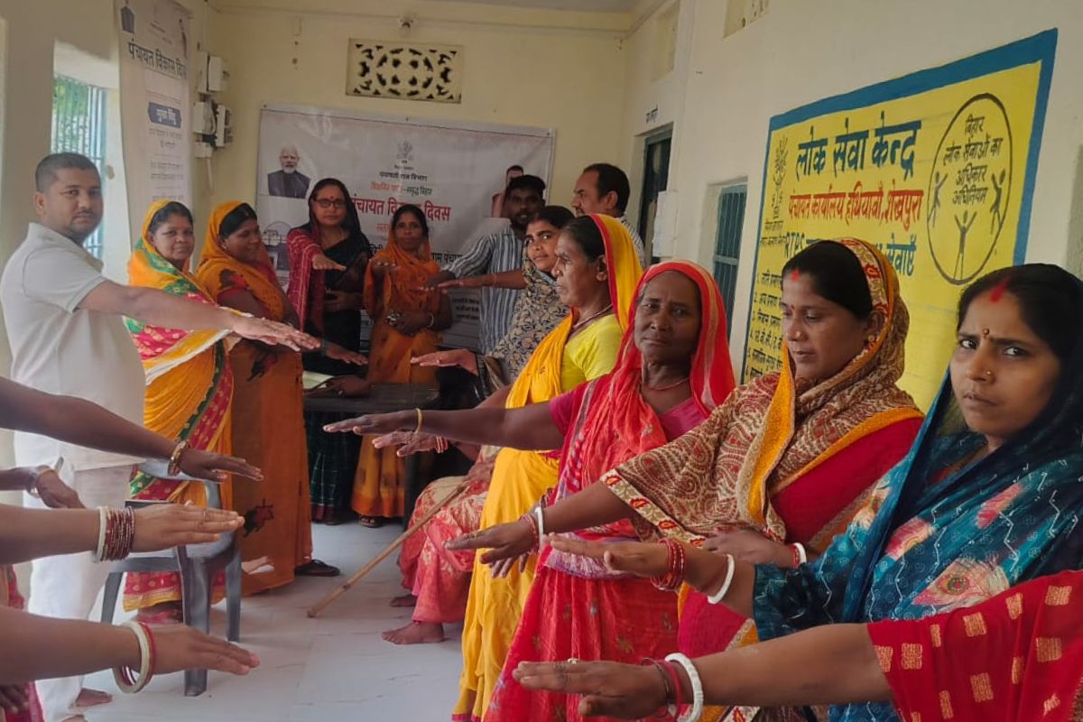 शेखपुरा के सभी 49 पंचायतों में मनाया गया पंचायत विकास दिवस, विकास और कल्याणकारी योजनाओं पर हुई चर्चा