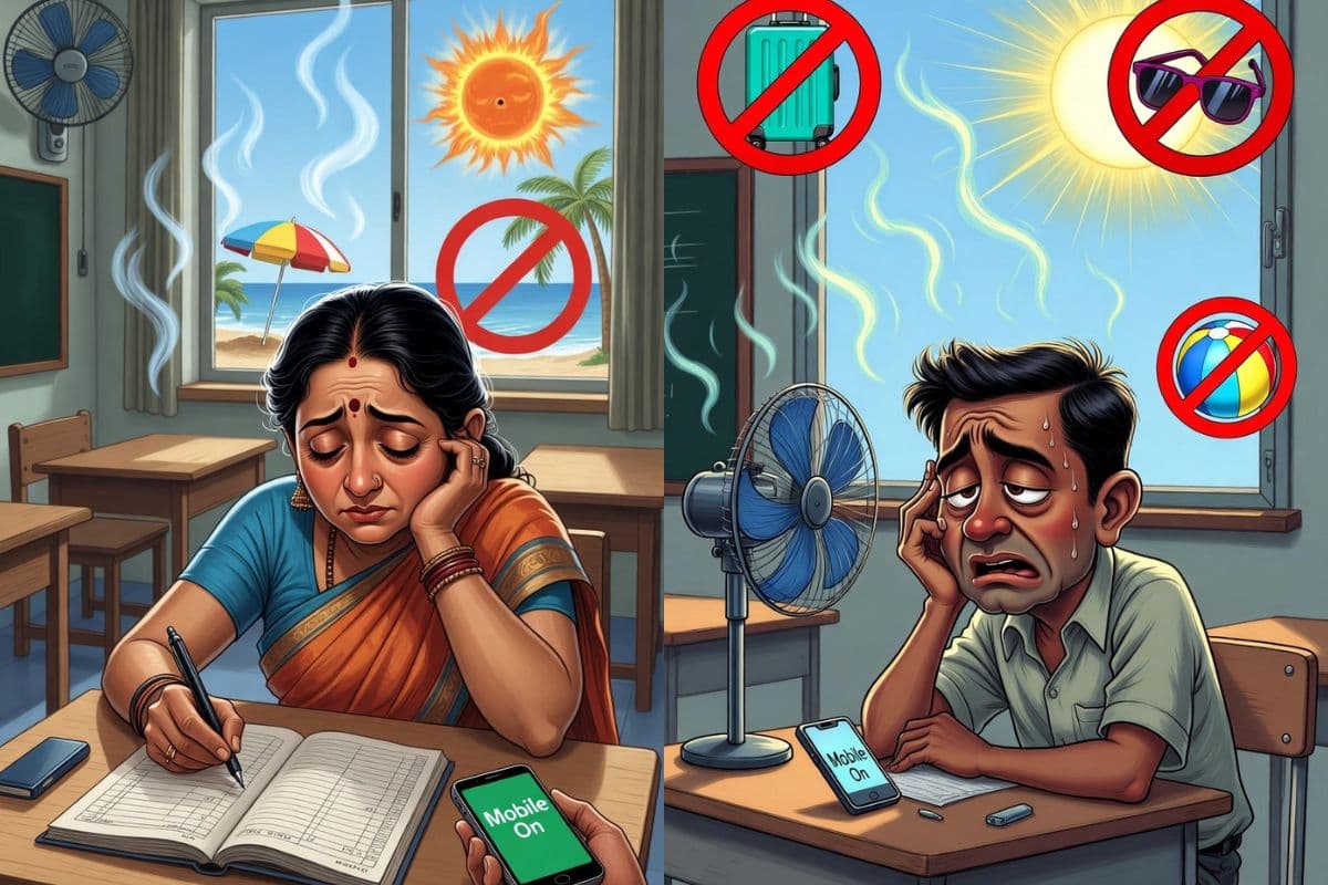 शिक्षकों की गर्मियों की छुट्टियों में भी ड्यूटी तय, मुख्यालय छोड़ने पर रोक, मोबाइल चालू रखना होगा अनिवार्य