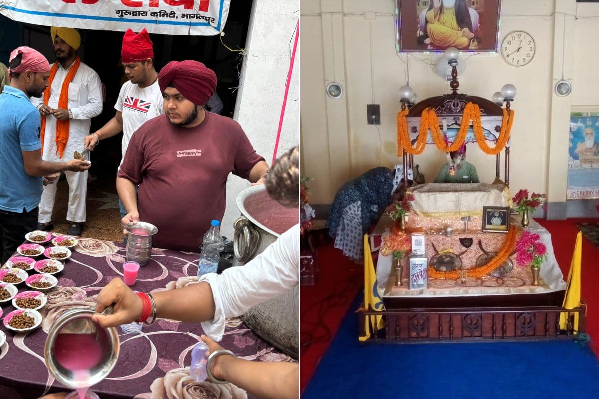 भागलपुर में शहीदी दिवस पर गुरु अर्जन देव को किया नमन, गुरुद्वारा में हुआ लंगर और अरदास
