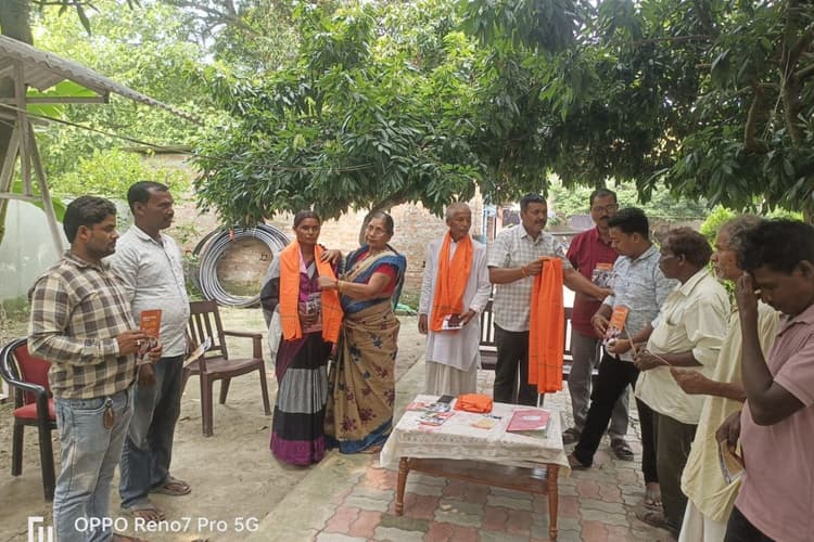 12 साल बेमिसाल अभियान को लेकर पोठिया भाजपा कार्यकर्ताओं ने भरी हुंकार