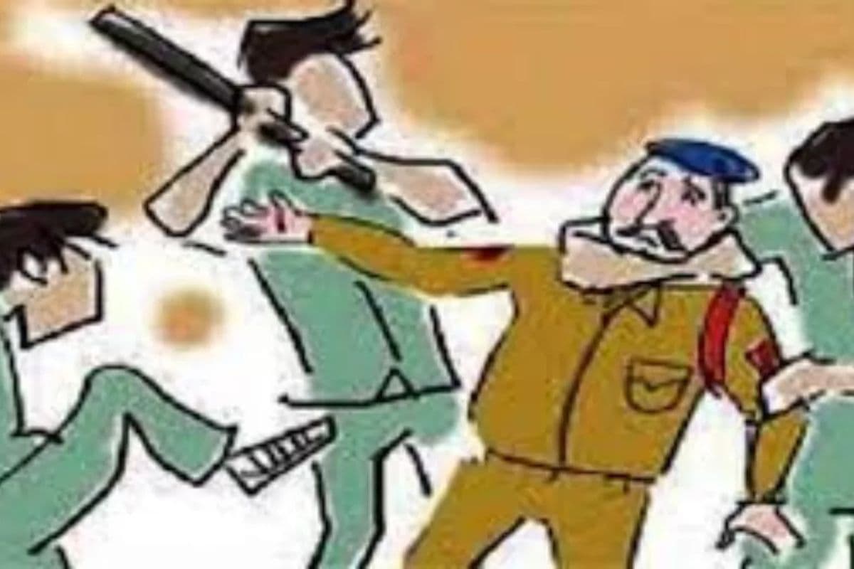 कदुई गांव में दारोगा पर फसूली से जानलेवा हमला, कई पुलिकर्मी घायल, एक गिरफ्तार