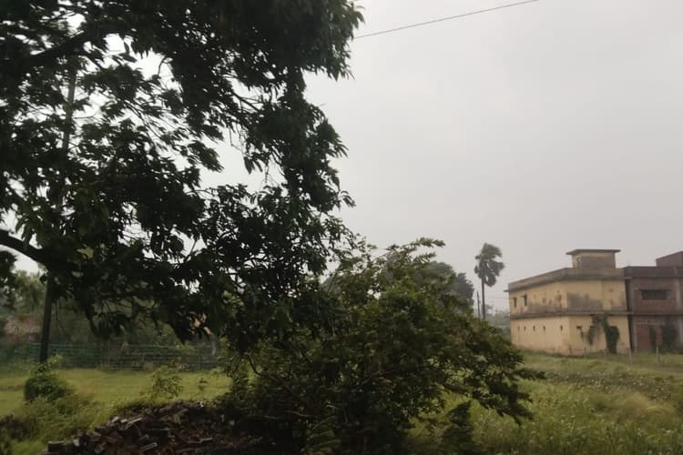 दो दिनों की तपिश के बाद राहत: सोमवार शाम आंधी-तूफान के साथ हुई बारिश, वातावरण हुआ ठंडा