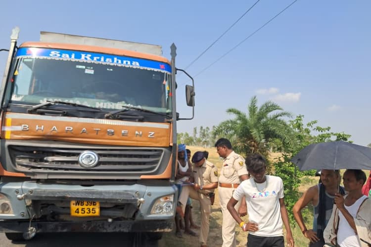 नयी बाइक से काली पूजा में शामिल होने जा रहे साले-बहनोई की सड़क हादसे में मौत