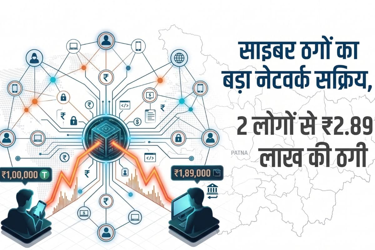 पटना में साइबर ठगी के 2 गंभीर मामले, 48 करो़ड़ का क्रिप्टो करेंसी दिखा और मीशो से रिफंड के नाम पर लगाया चूना