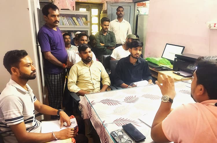 लखीसराय जॉब कैंप में 13 युवाओं का प्रोविजनल चयन, 36 अभ्यर्थियों ने दिया इंटरव्यू