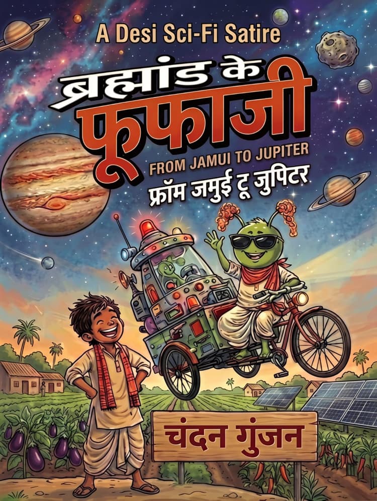 ‘ब्रह्मांड के फूफाजी’ को मिल रही सराहना, चंदन गुंजन की नई किताब ने खींचा ध्यान