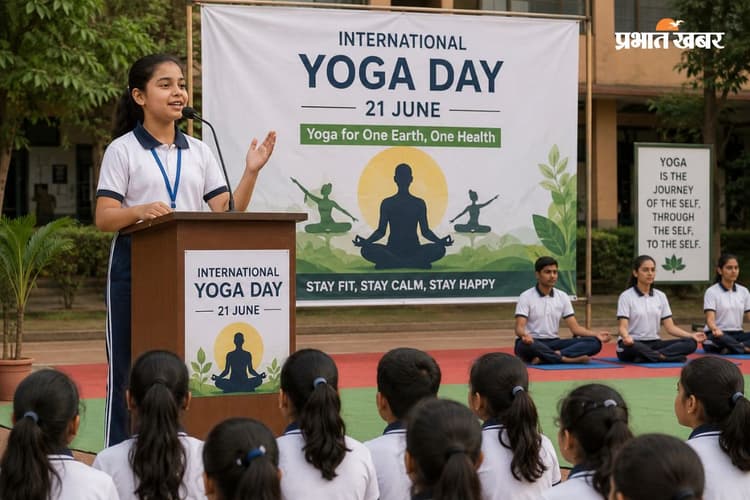 योग दिवस पर ऐसे दें छोटा और आसान भाषण, देखें इस बार की थीम