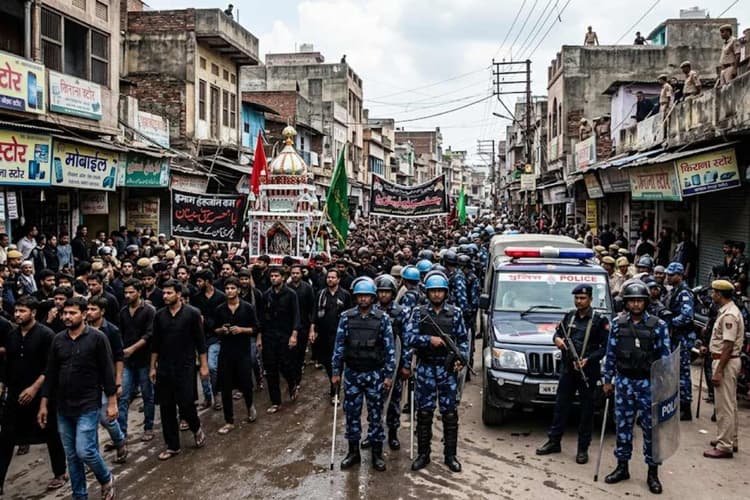 मुहर्रम को लेकर सुरक्षा पुख्ता, संवेदनशील इलाकों में तैनात रहेगा अतिरिक्त पुलिस बल
