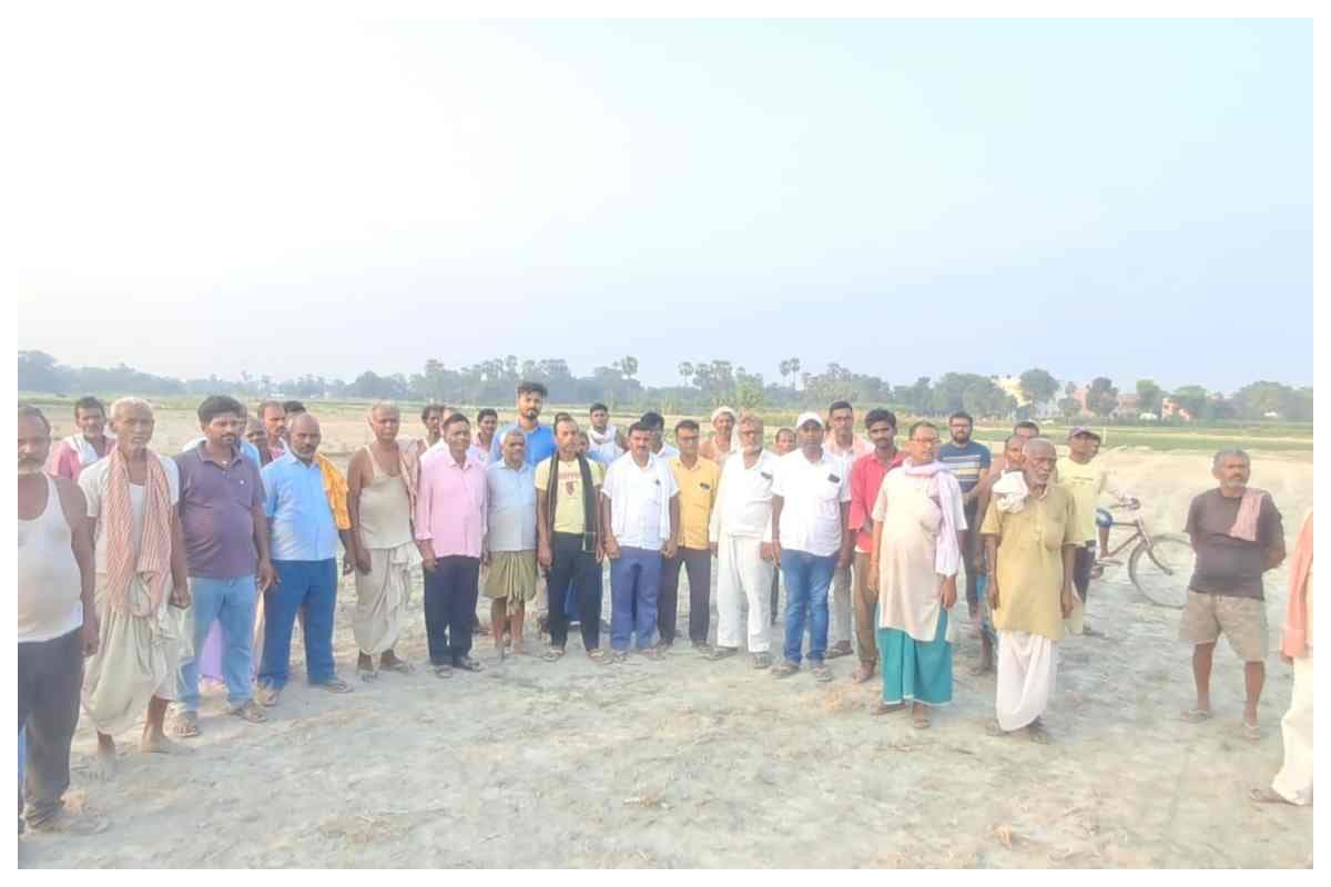 25 एकड़ भूमि अधिग्रहित, किसानों ने की उचित मुआवजे की मांग, आंदोलन की चेतावनी