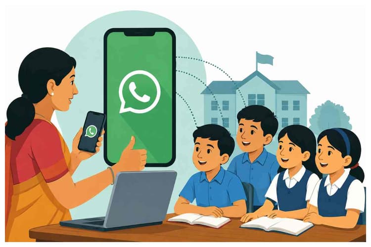 स्कूली शिक्षा में बड़ा बदलाव, अब व्हाट्सएप के जरिए बच्चों का मार्गदर्शन करेंगे शिक्षक