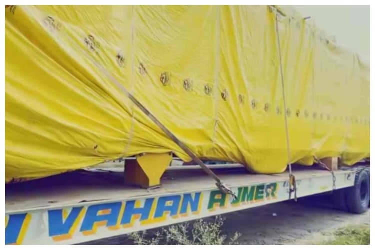 दरभंगा एयरपोर्ट को मिली बड़ी सौगात, राजस्थान से पहुंचा दो एयरोब्रिज