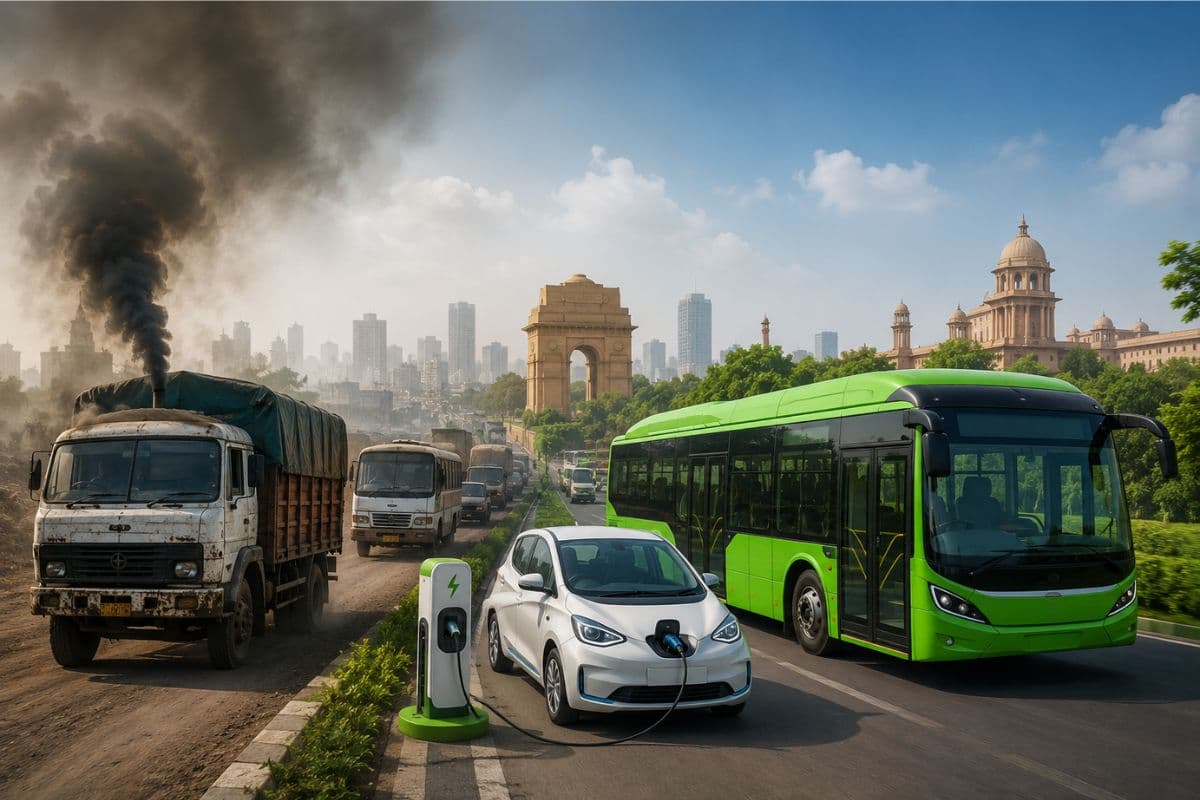 दिल्ली-एनसीआर में पुराने वाहनों पर एक्शन, BS-4 और उससे पुराने ट्रक-बस बदलने पर मिलेगा फायदा; कैबिनेट ने दी मंजूरी