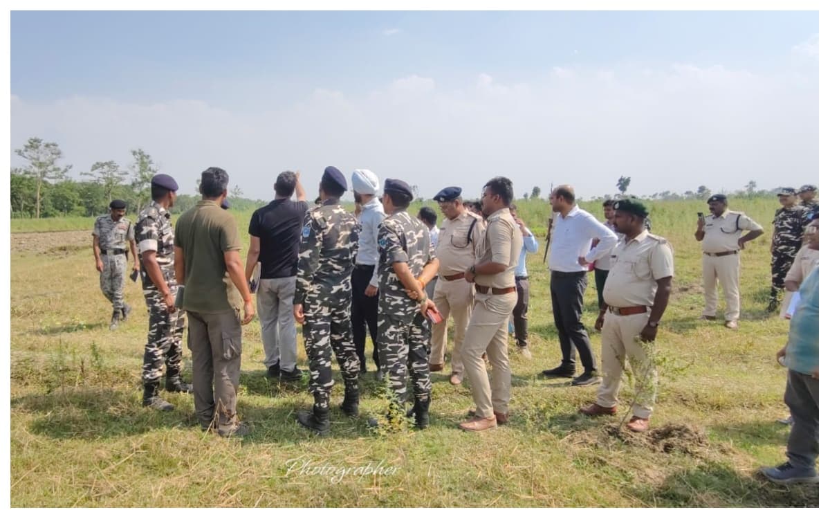 भारत-नेपाल सीमा पर प्रशासन अलर्ट, डीएम ने विवादित सुस्ता क्षेत्र का किया निरीक्षण