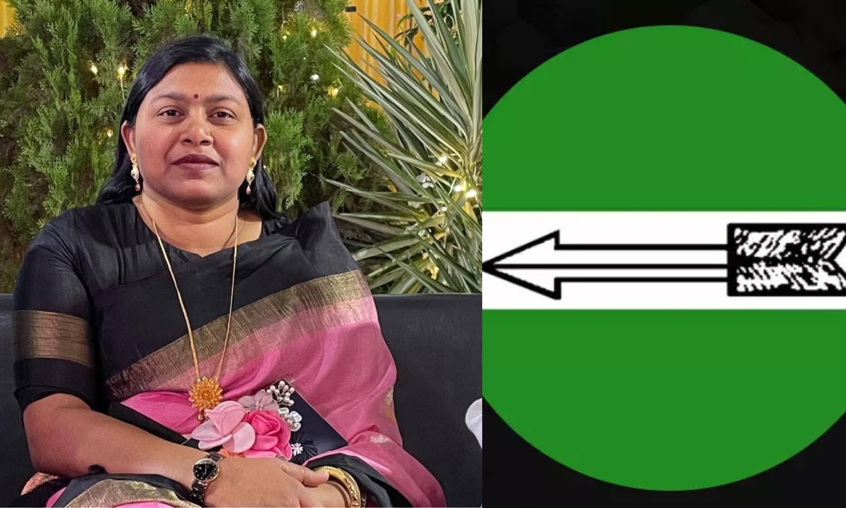 JDU Women's Wing State President Dr Bharti Mehta after being declared a Bihar Legislative Council candidate. JDU Women's Wing State President Dr Bharti Mehta after being declared a Bihar Legislative Council candidate.