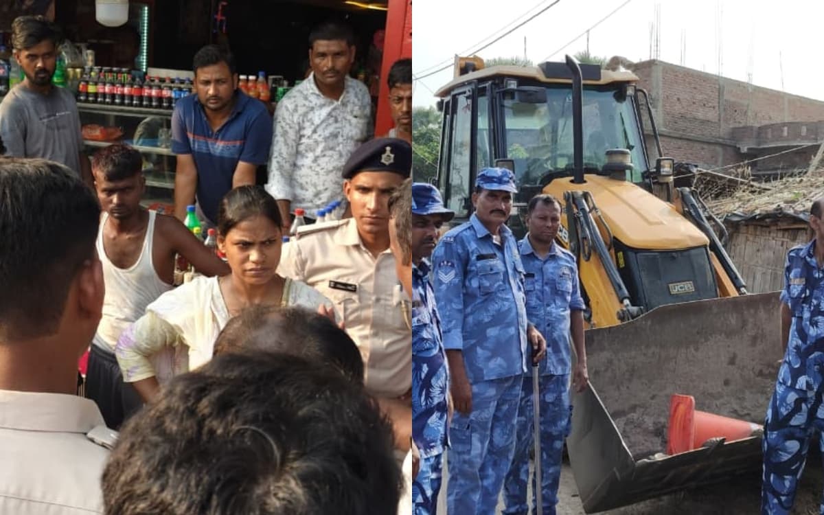 दरभंगा: एनएच-27 को अतिक्रमण मुक्त बनाने के लिए चला विशेष अभियान, बिठौली से सिमरी चौक तक कार्रवाई