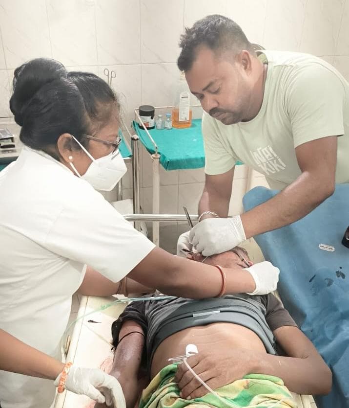 एनएच पार कर घर जा रहे अधेड़ को वाहन ने कुचला, मौत