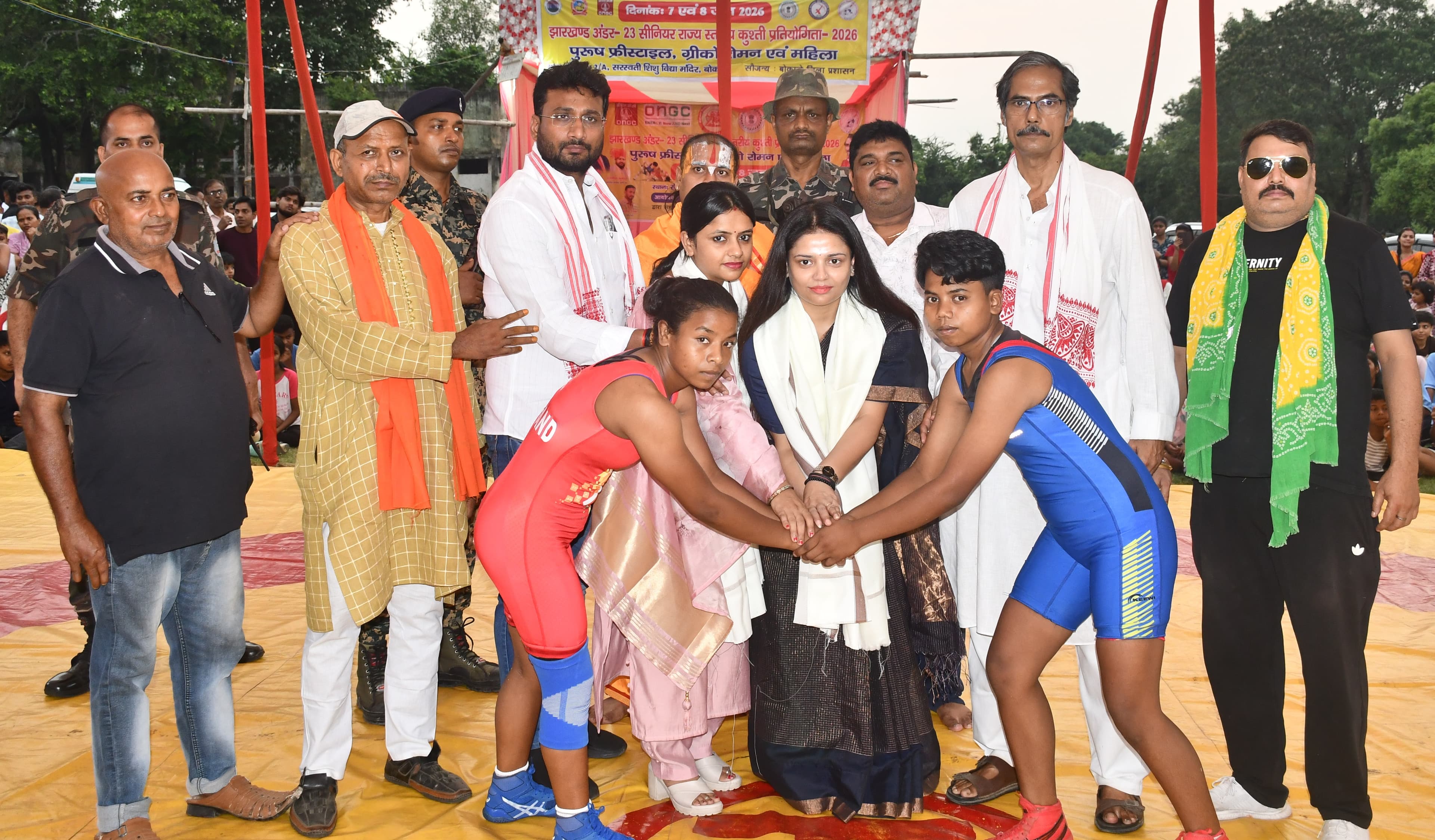 Bokaro News : बोकारो में दो दिवसीय राज्य स्तरीय कुश्ती प्रतियोगिता शुरू