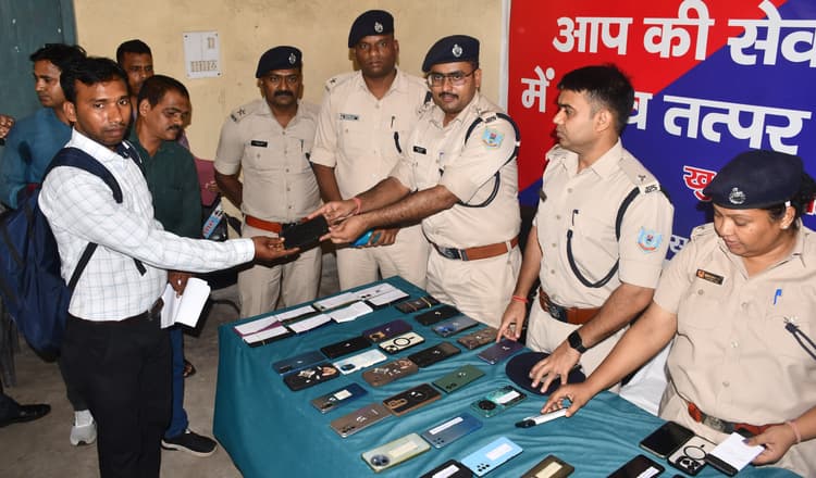 Bokaro News : 184 लोगों को मिला खोया मोबाइल फोन