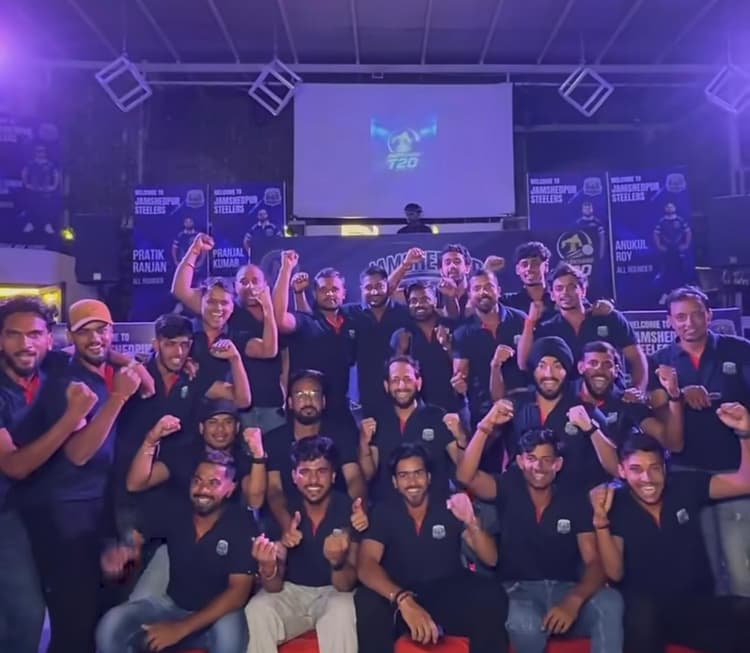 Jharkhand t-20: जमशेदपुर स्टीलर्स की टीम मुकाबले के लिए तैयार, पहला मैच दस को
