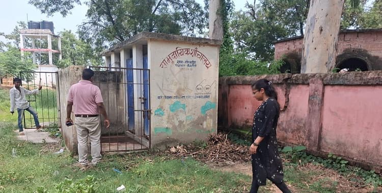 केसौली पंचायत में बीडीओ ने विकास योजनाओं की हकीकत परखी